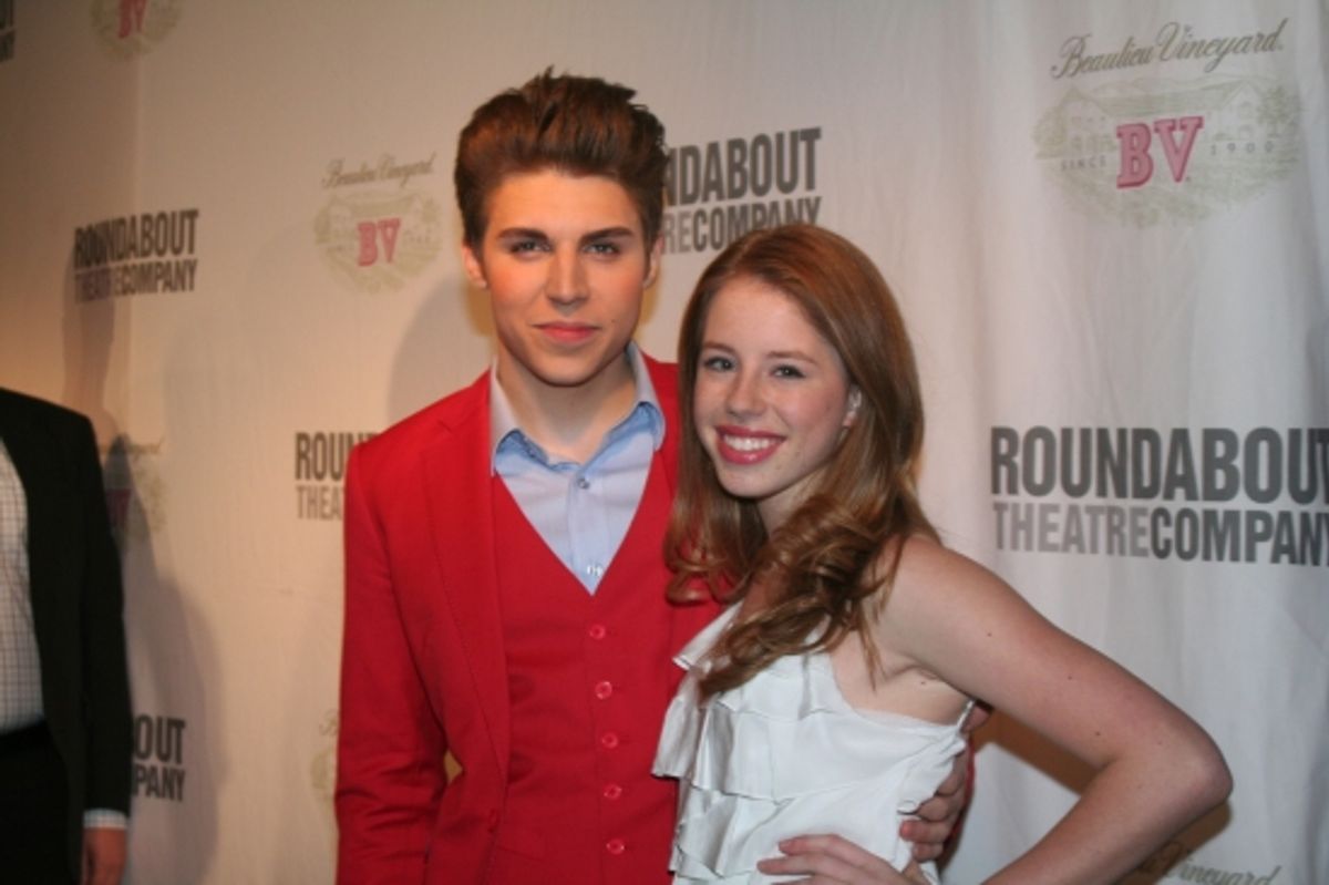 Nolan Gerard Funk and Allie Trimm at 
