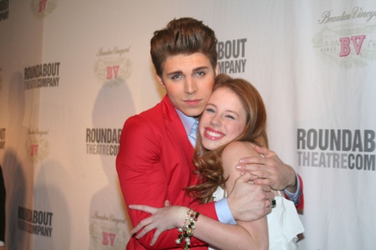 Nolan Gerard Funk and Allie Trimm at 