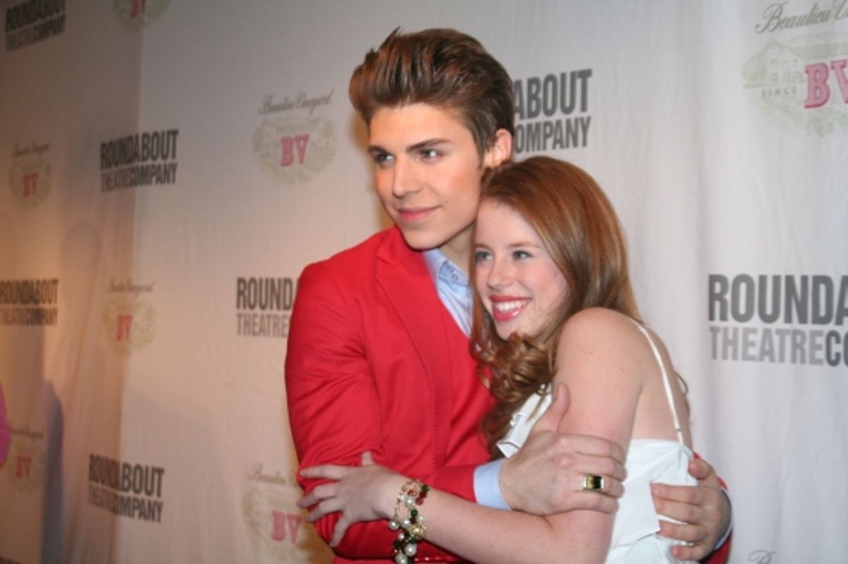Nolan Gerard Funk and Allie Trimm at 