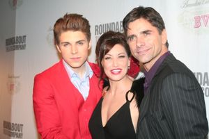 Nolan Gerard Funk, Gina Gershon and John Stamos Photo