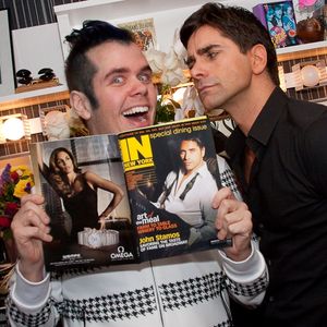 Perez Hilton and John Stamos Photo