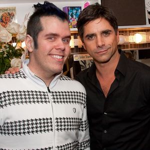 Perez Hilton and John Stamos Photo
