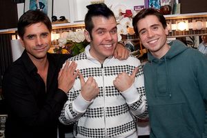 John Stamos, Perez Hilton, and Matt Doyle Photo
