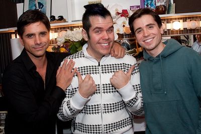 John Stamos, Perez Hilton, and Matt Doyle Photo