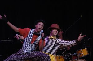 Performer and Corbin Bleu Photo