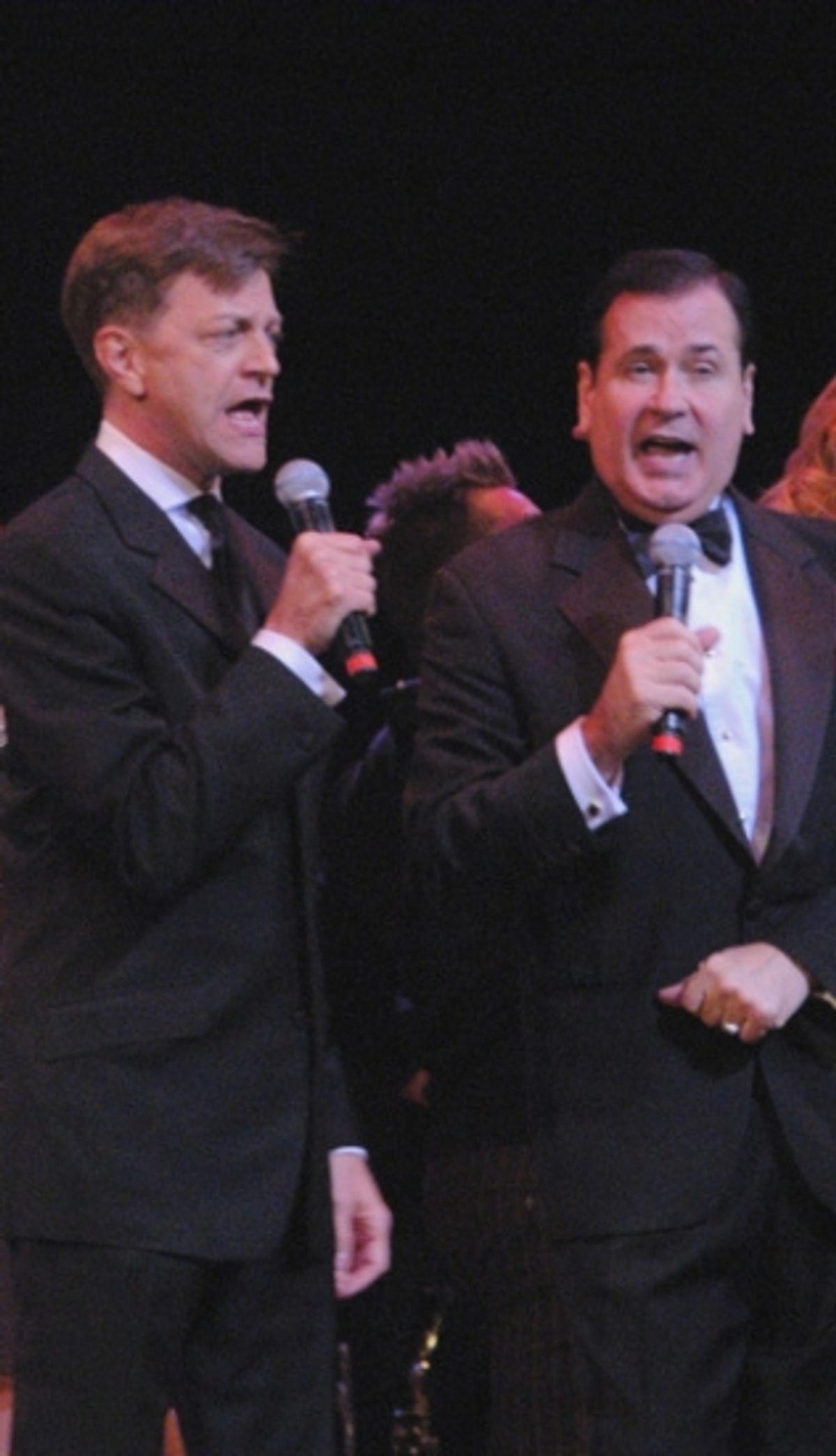 Jim Caruso and Lee Roy Reams at 