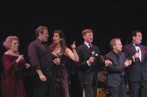 Sharon McKnight, Marc Kudisch, Stephanie J. Block, Jim Caruso, Scott Siegel, Lee Roy  Photo