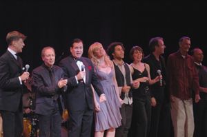 Jim Caruso, Scott Siegel, Lee Roy Reams, Elizabeth Stanley, Corbin Bleu, Tari Kelly,  Photo