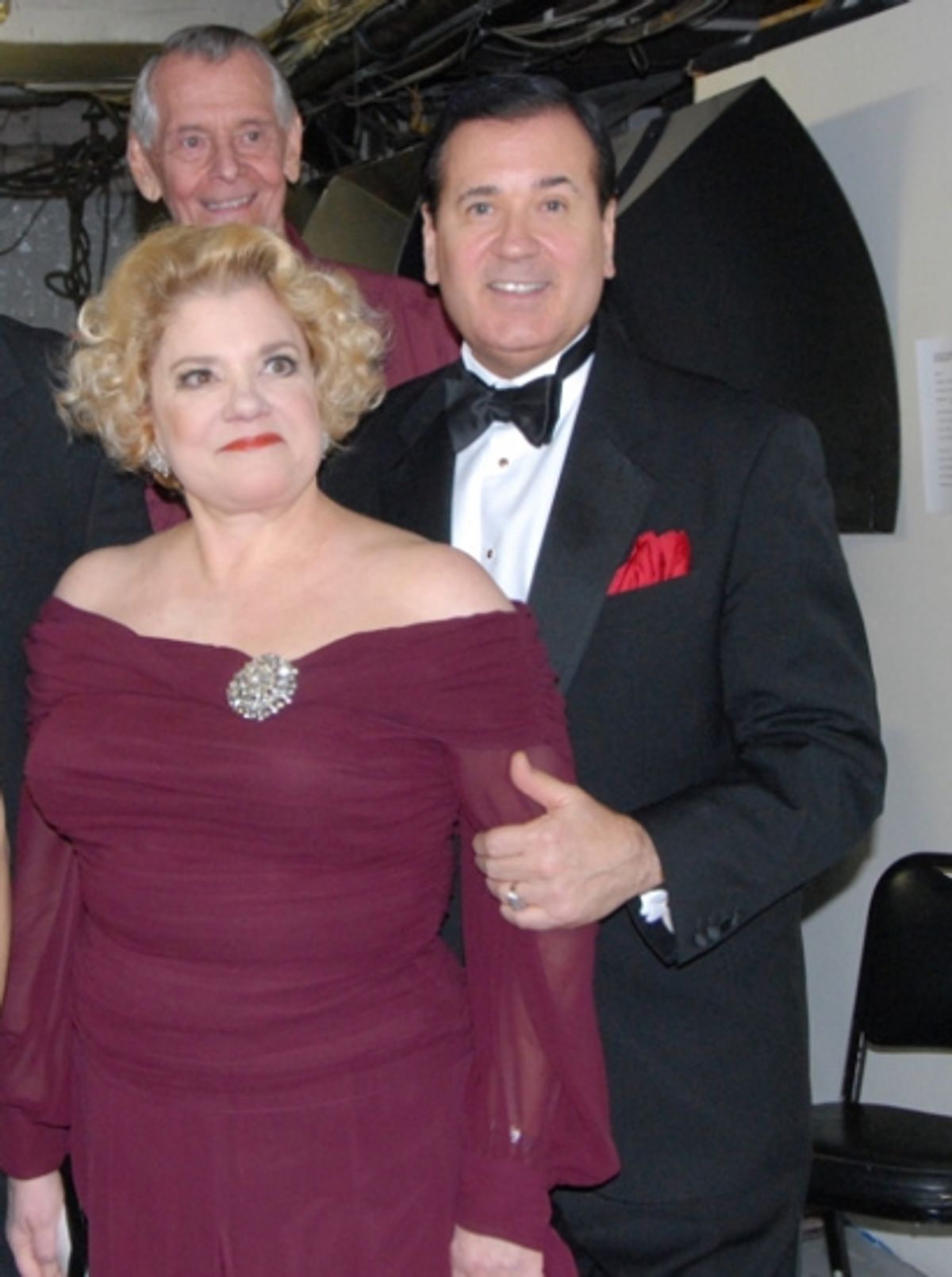 Sharon McNight, Lee Roy Reams and Carlton Carpenter at 