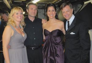 Elizabeth Stanley, Marc Kudisch, Stephanie J. Block, Jim Caruso Photo