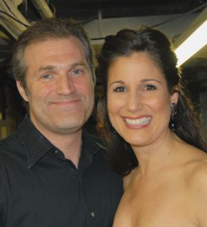 Marc Kudisch and Stephanie J. Block Photo