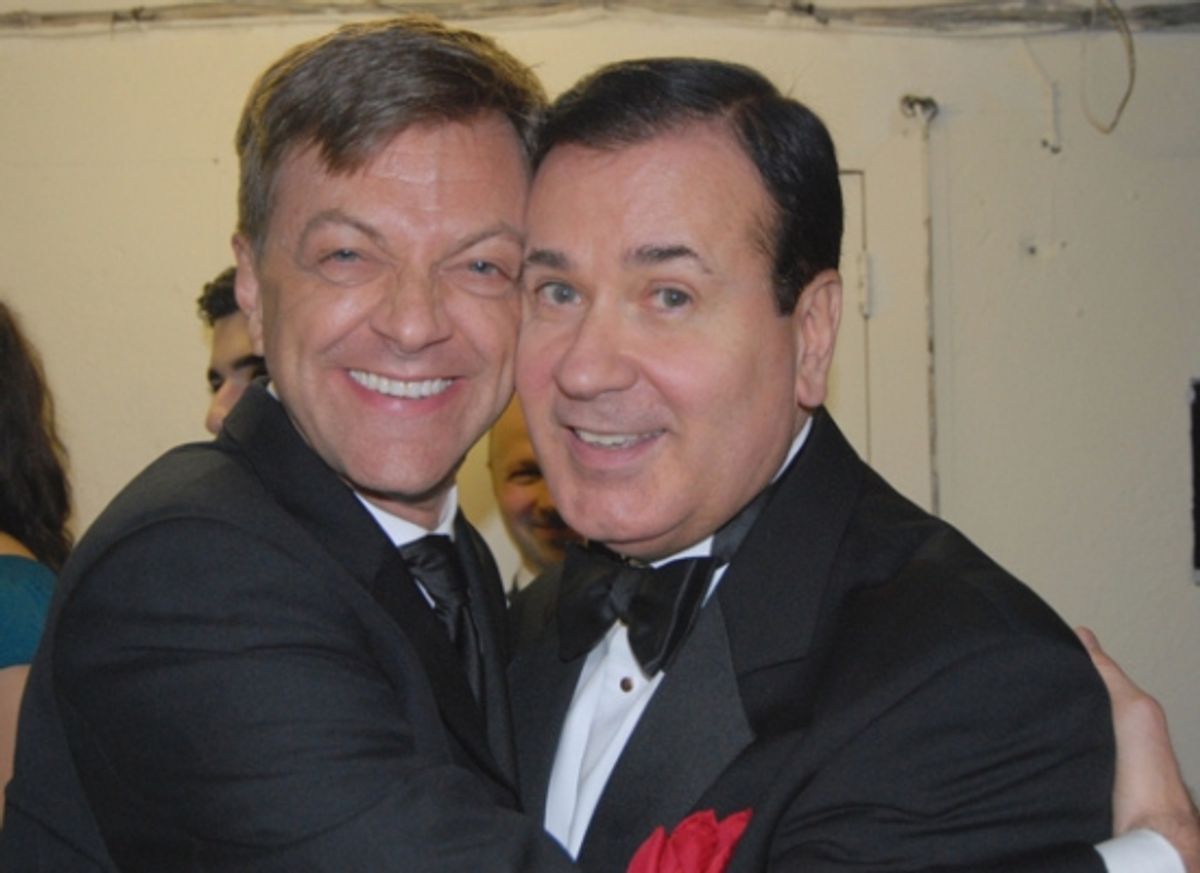 Jim Caruso and Lee Roy Reams at 