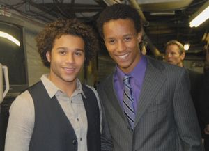 Corbin Bleu and Kendrick Jones Photo