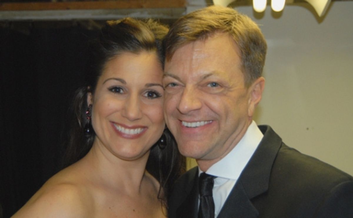 Stephanie J. Block and Jim Caruso at 