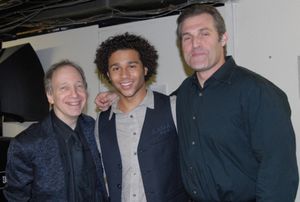 Scott Siegel, Corbin Bleu and Marc Kudisch Photo