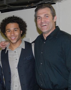 Corbin Bleu and Marc Kudisch Photo