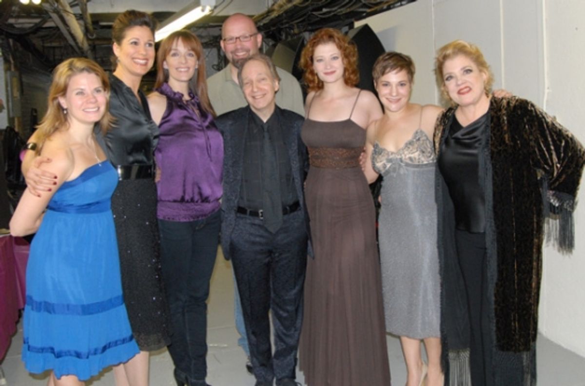Celia Keenan-Bolger, Stephanie J. Block, Julia Murney, Scott Coulter, Scott Siegel, Kerry O'Malley, Daisy Egan and Sharon McNight at 