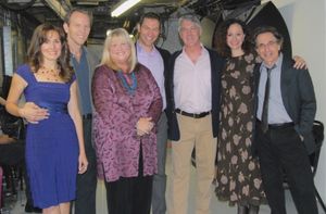 The Cast of Falsettos-Janet Metz, Stephen Bogardus, Heather MacRae, Jonathan Kaplan,  Photo