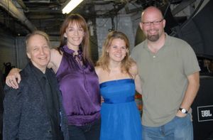 Scott Siegel, Julia Murney, Celia Keenan-Bolger and Scott Coulter Photo
