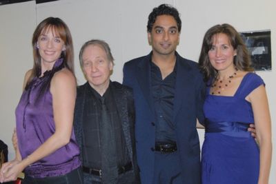 Julia Murney, Scott Siegel, Manu Narayan and Janet Metz Photo