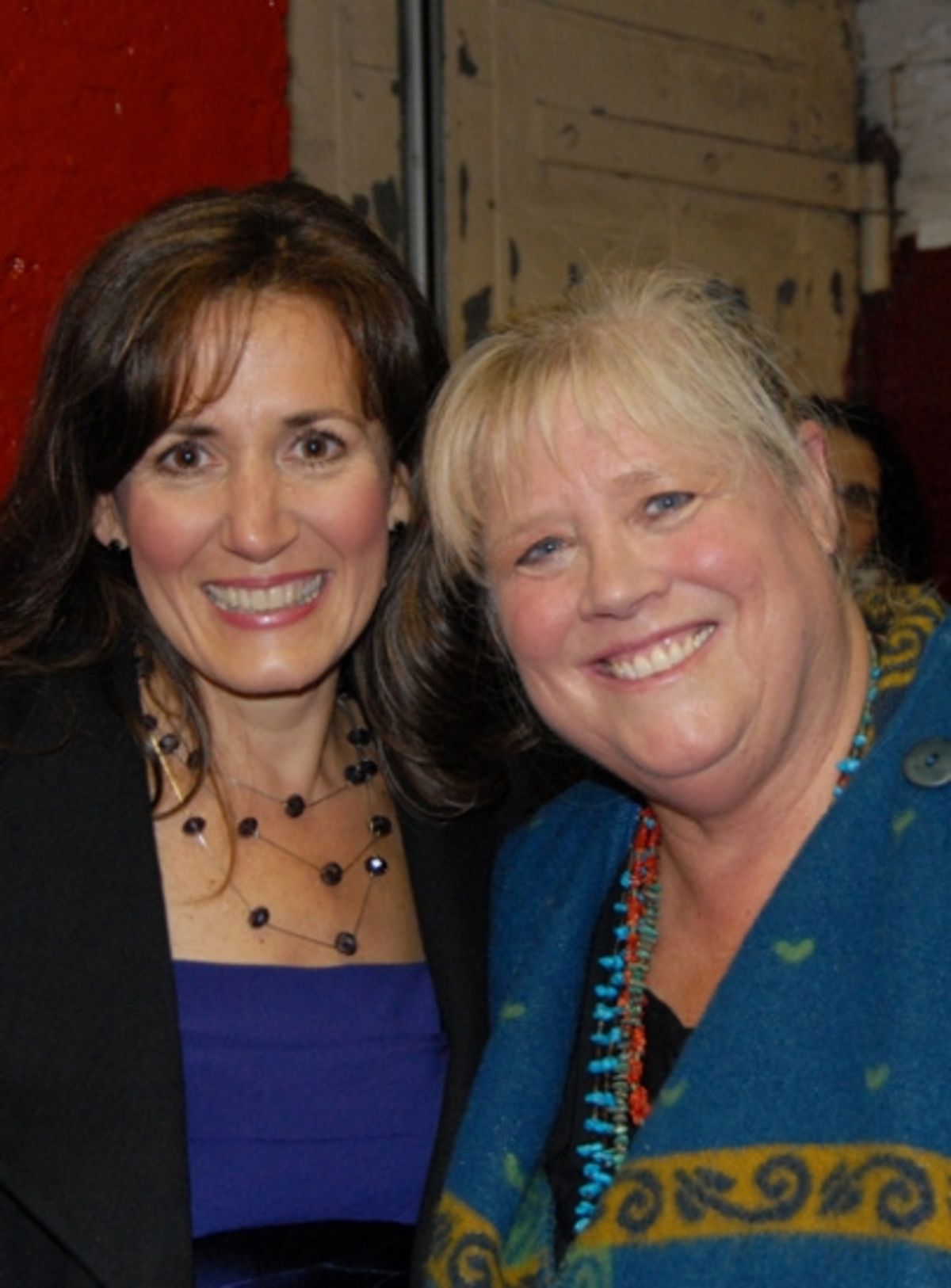 Janet Metz and Heather MacRae at 