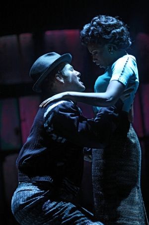 Chad Kimball and Montego Glover @ BroadwayWorld Chad Kimball and Montego Glover Photo
