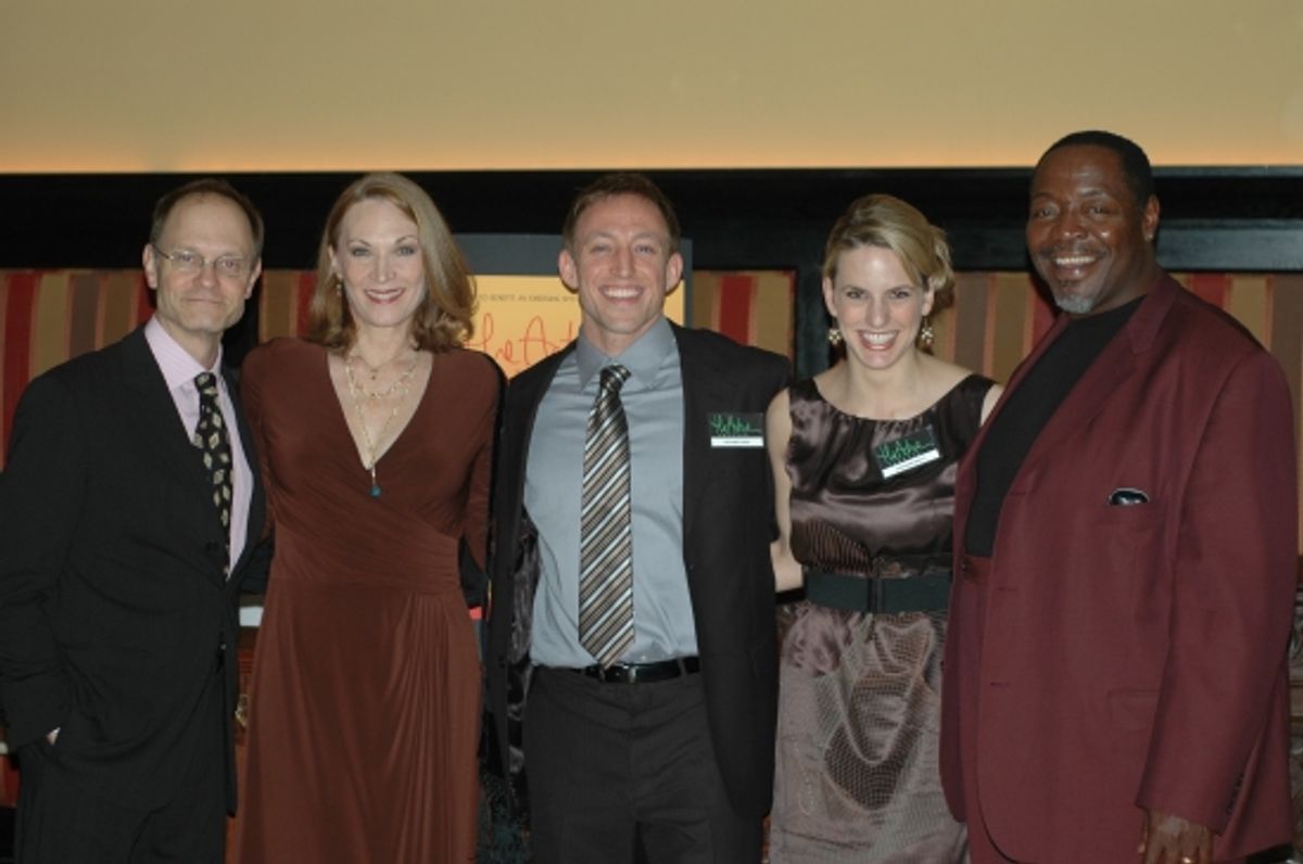 David Hyde Pierce, Dee Hoty, Nathaniel Shaw, Stephanie Youell Binetti, Chuck Cooper at 