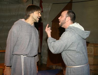 Robert A. Felbinger (Francesco) and Rob Maitner Photo
