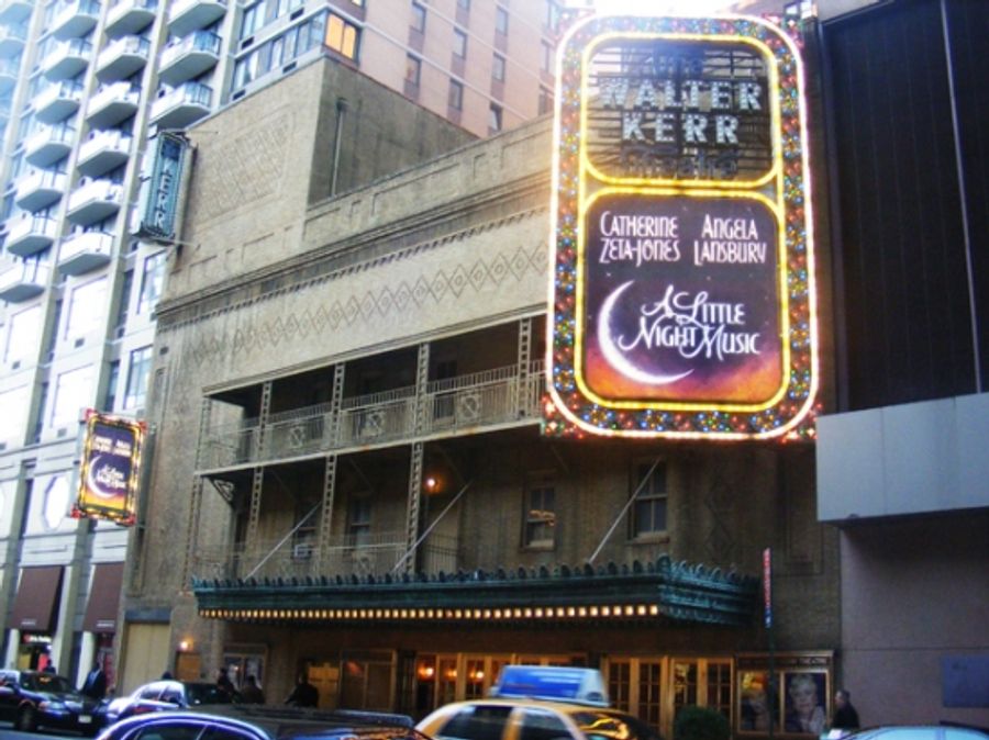 Photo Coverage: A LITTLE NIGHT MUSIC Marquee Unveiled at The Walter Kerr Image