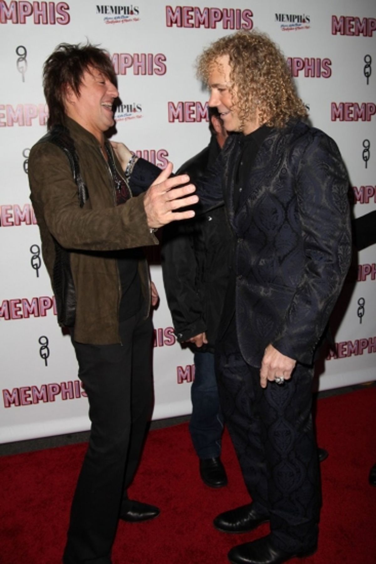 Richie Sambora, David Bryan and Tico Torres at 