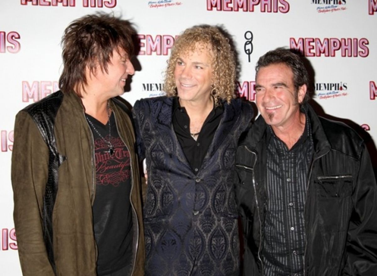 Richie Sambora, David Bryan and Tico Torres at 