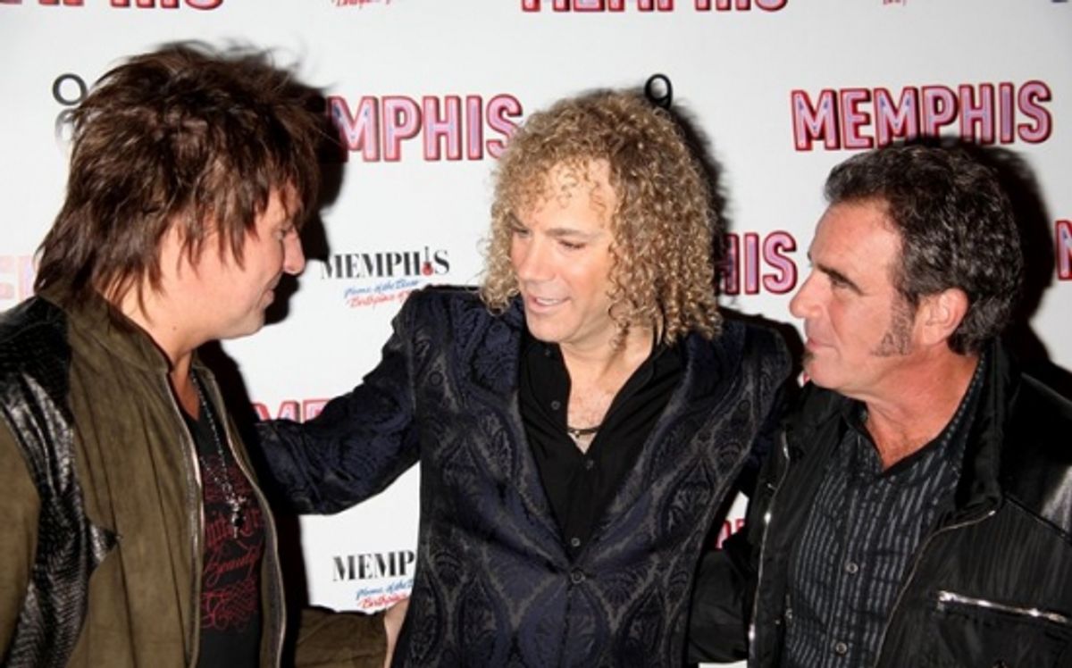 Richie Sambora, David Bryan and Tico Torres at 