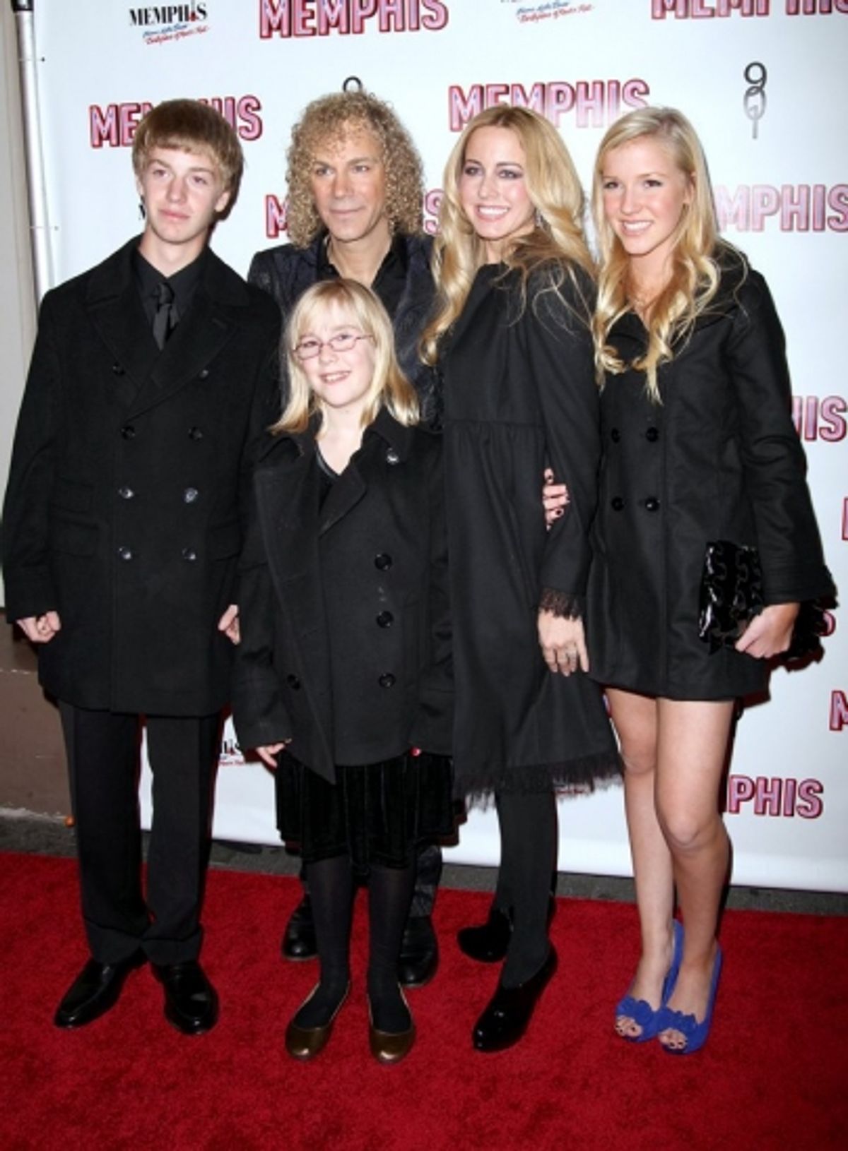 David Bryan, Alexandria Quaas and family at 