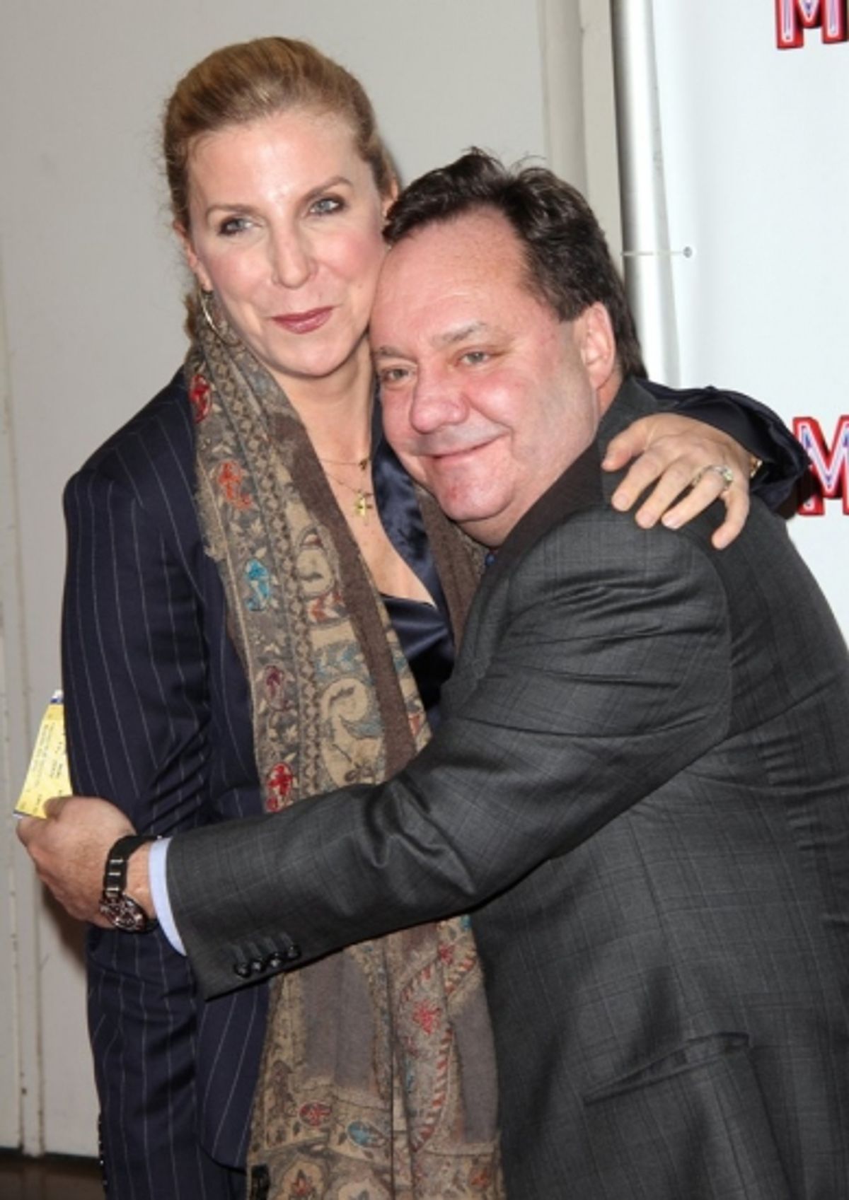 Margo McNabb and James L. Nederlander at 