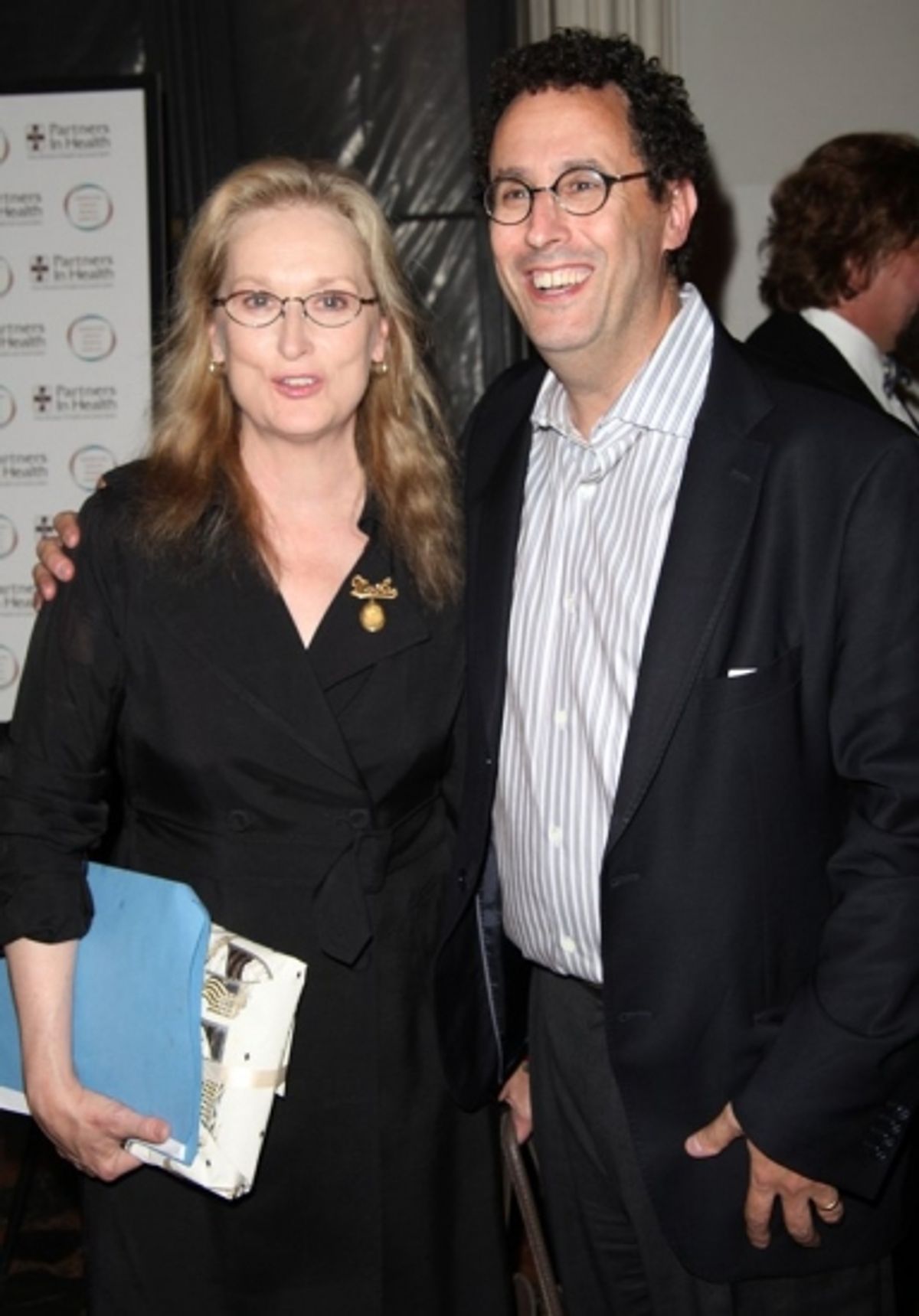 Meryl Streep and Tony Kushner at COURAGE IN CONCERT One-Night-Only Benefit Performance at The Public Theater