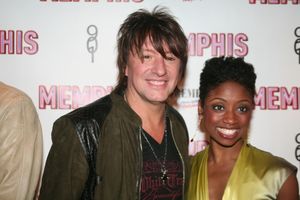 Richie Sambora and Montego Glover @ BroadwayWorld Richie Sambora and Montego Glover Photo