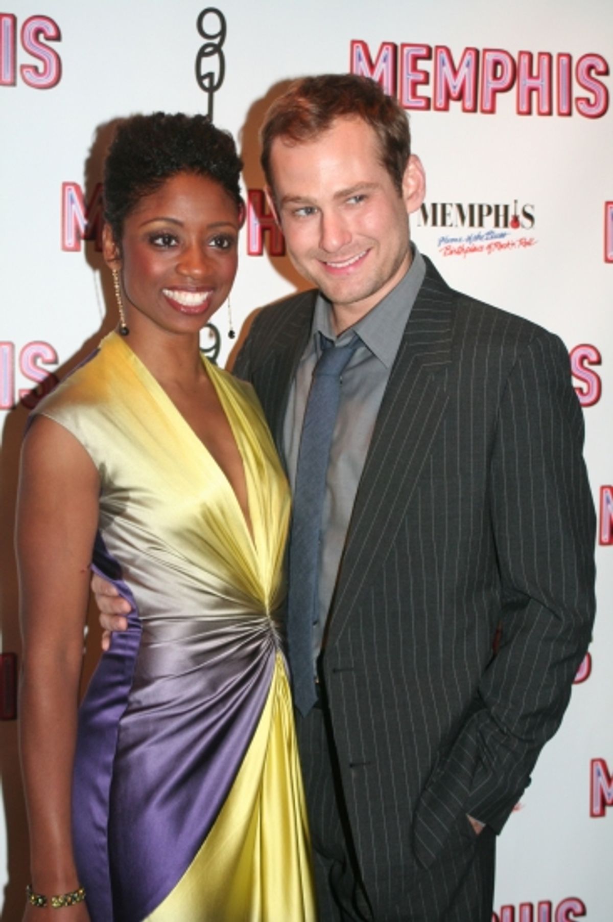 Montego Glover and Chad Kimball at 