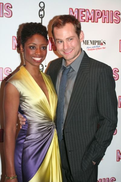 Montego Glover and Chad Kimball Photo