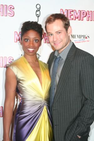 Montego Glover and Chad Kimball @ BroadwayWorld Montego Glover and Chad Kimball Photo