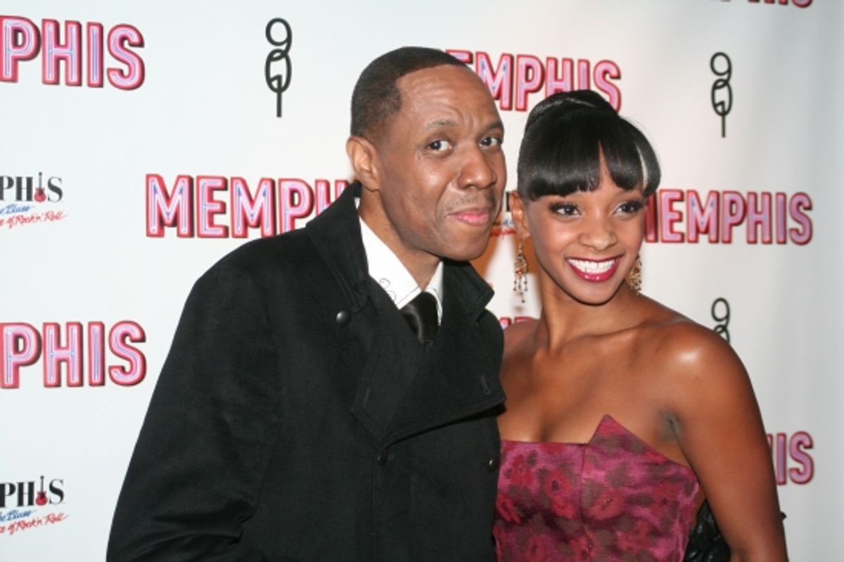 Freddie Jackson and Candice Monet McCall at 