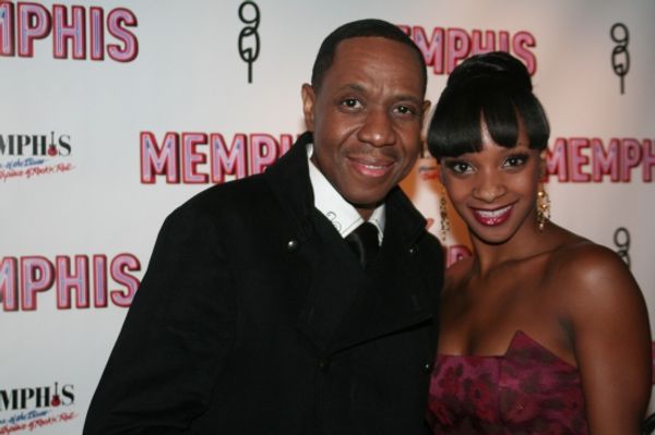 Freddie Jackson and Candice Monet McCall Photo