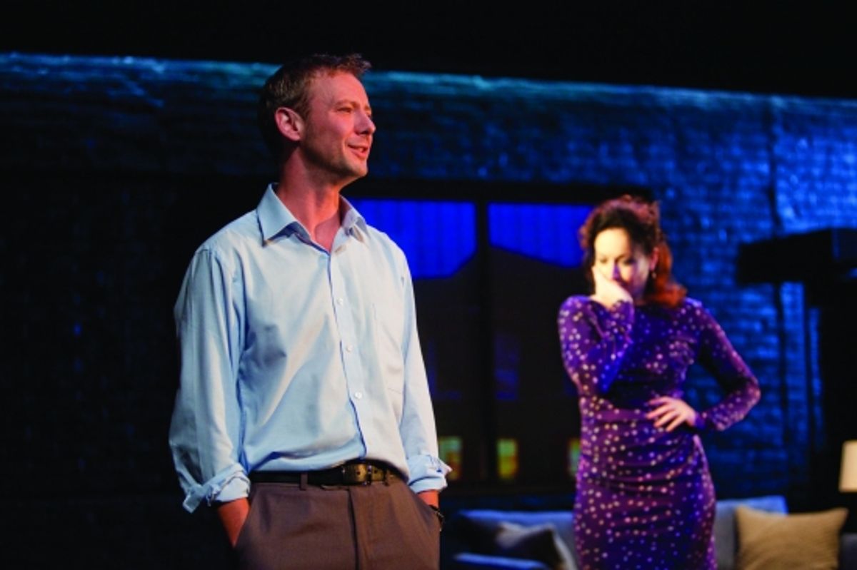 John Simms and Kerry Fox  at 