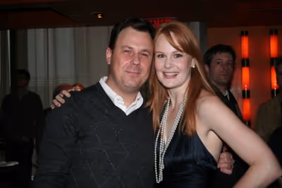 Kate Baldwin and Brooks Ashmanskas  Photo