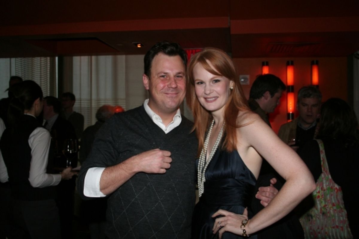 Kate Baldwin and Brooks Ashmanskas  at 