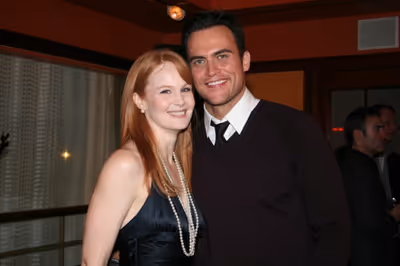 Kate Baldwin and Cheyenne Jackson Photo