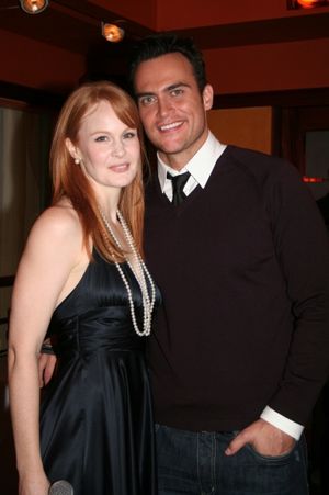 Kate Baldwin and Cheyenne Jackson Photo
