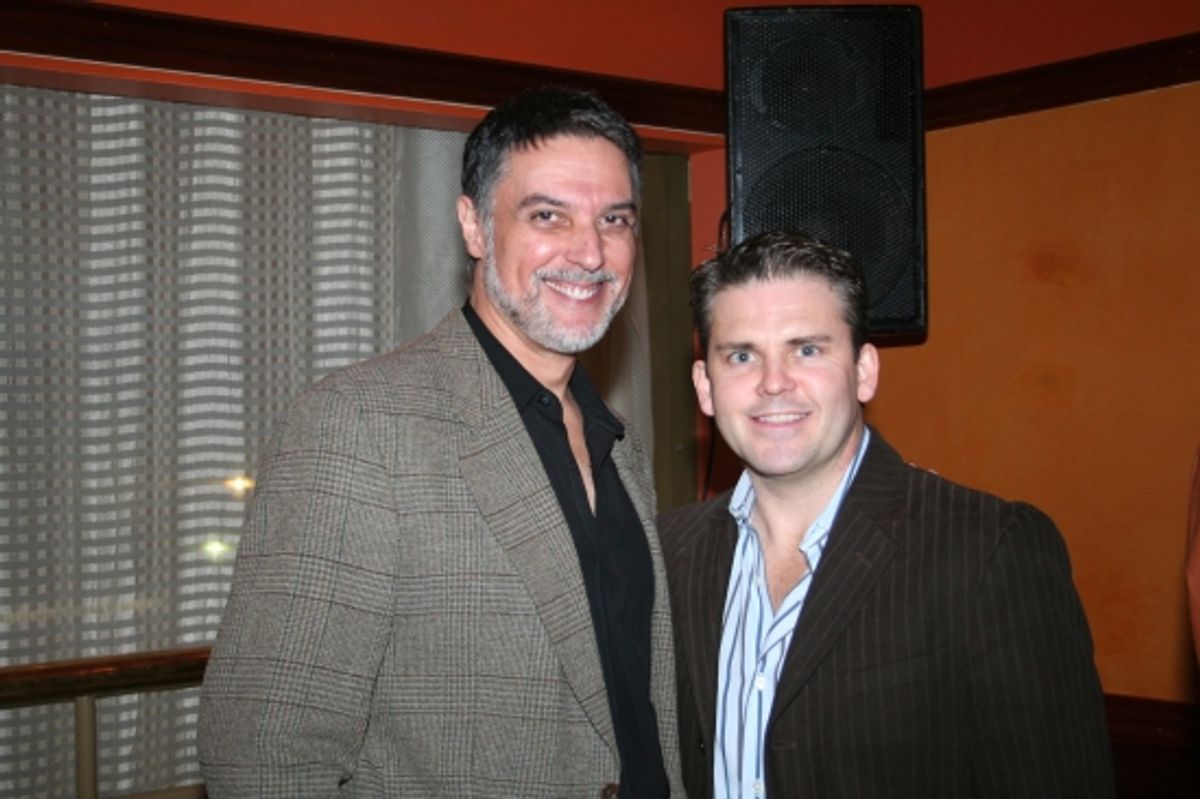 Robert Cuccioli and Robert C. Creighton at 