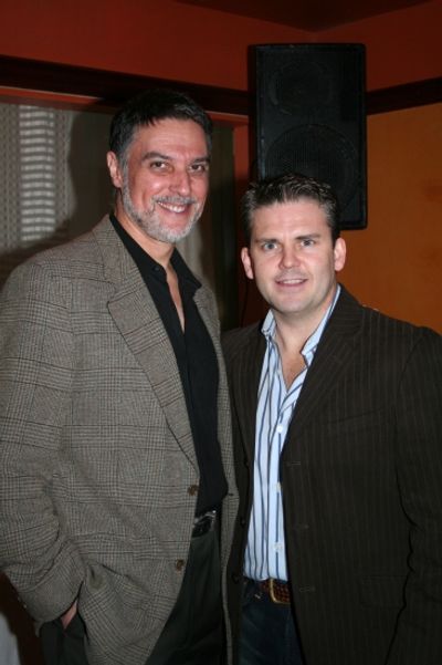 Robert Cuccioli and Robert C. Creighton Photo
