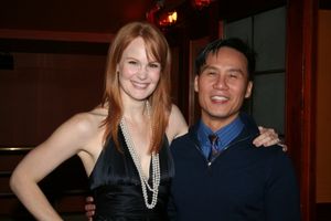 Kate Baldwin and BD Wong @ BroadwayWorld Kate Baldwin and BD Wong Photo