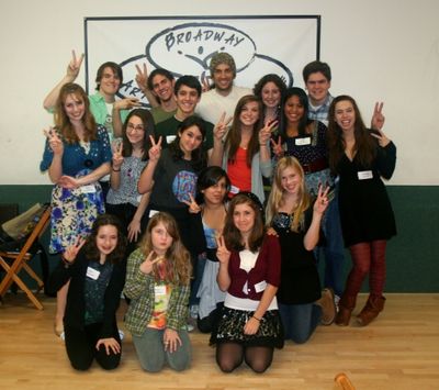 Hair's Will Swenson mentors the students of Broadway Artists Alliance Photo